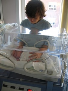 premature baby,incubator